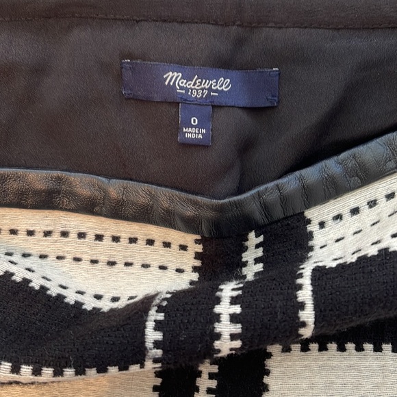 ⭐️LAST CALL⭐️Madewell | Gamine tribal geometric print skirt Sz 0 - Picture 4 of 8
